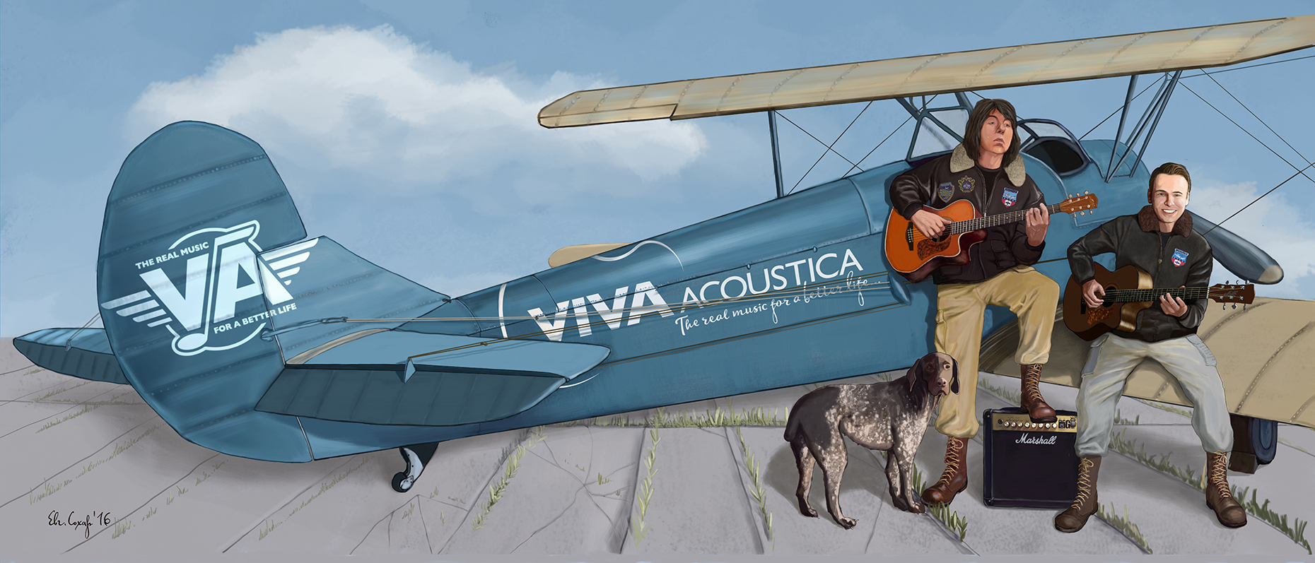 VivaAcoisica. Разворот буклета